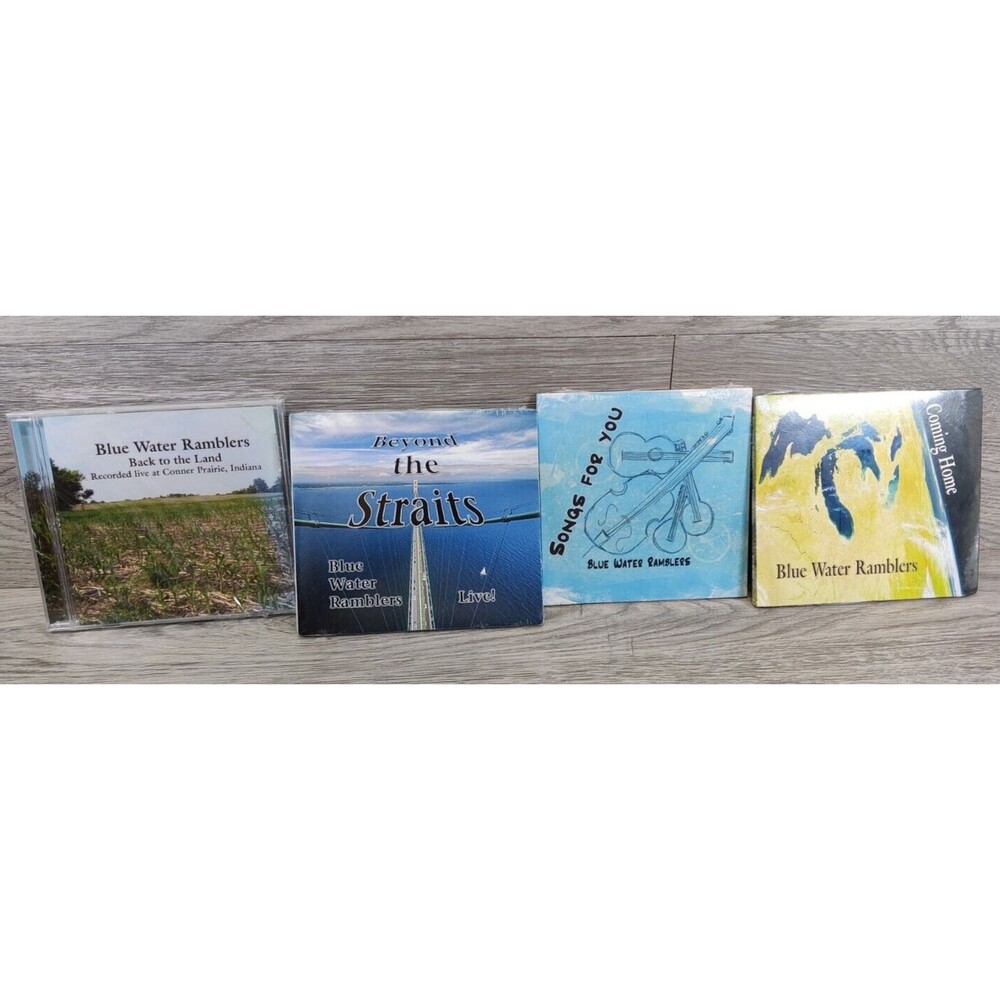 Lot of 4 Blue Water Ramblers CDs New Sealed-You Get 4 Sealed Factory Sealed CDs